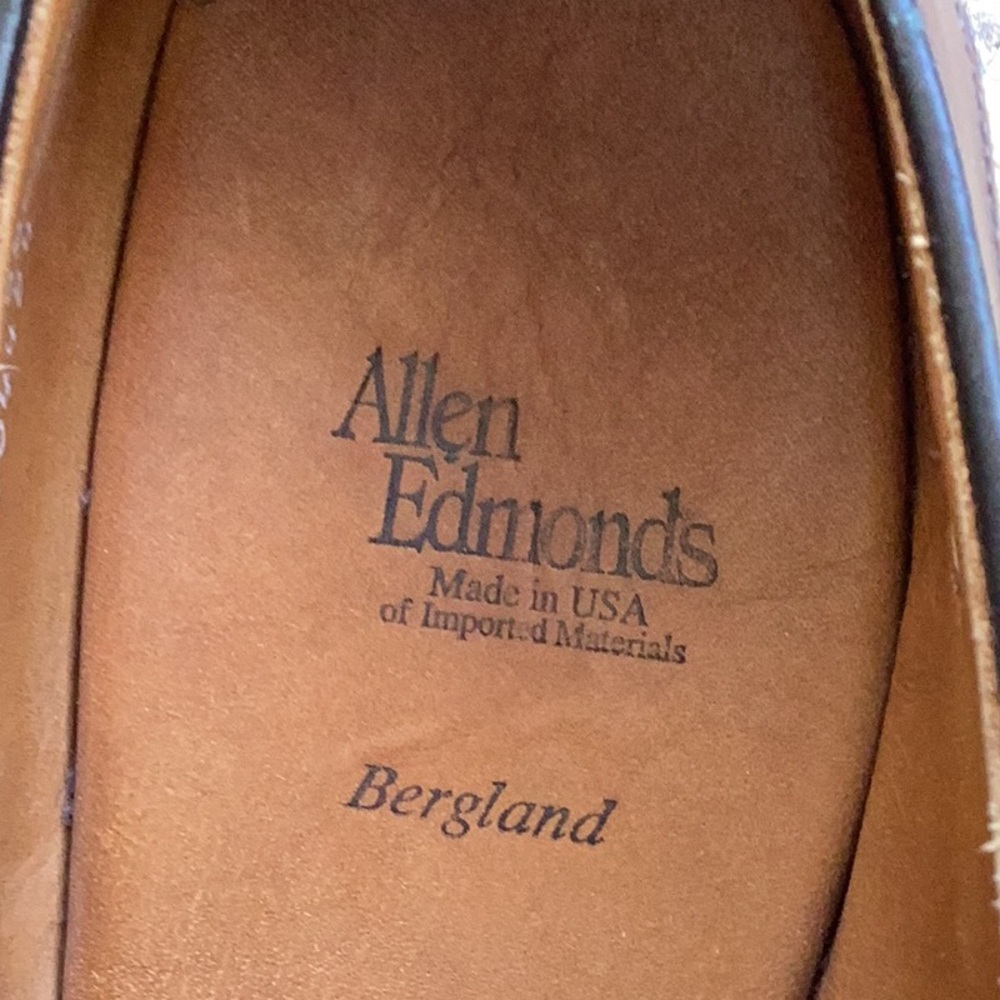 Allen Edmonds Brown Leather Oxfords - Picture 6 of 9